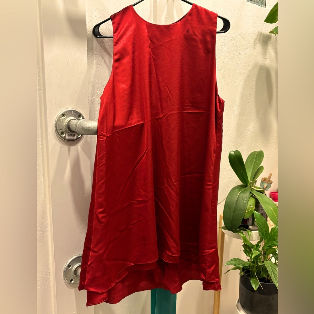 Maroon dress